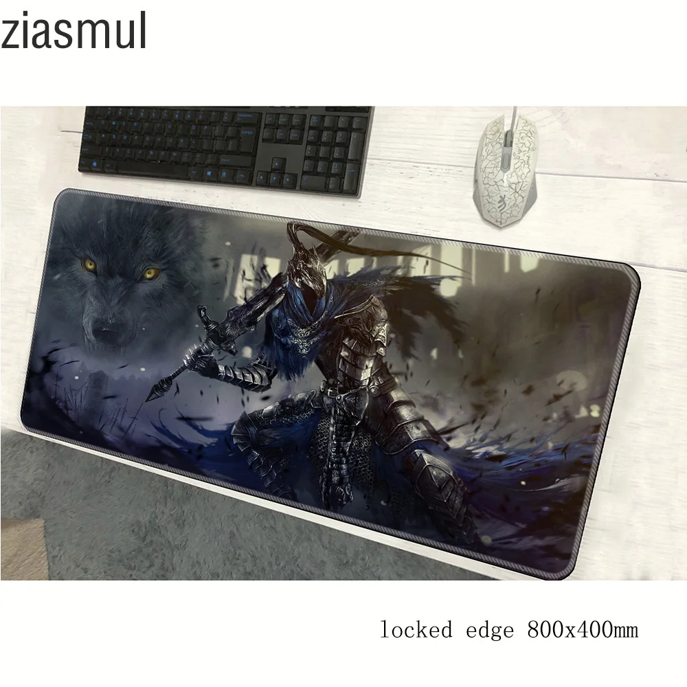 Коврик для мыши dark souls 800x400x2 мм очаровательный компьютерный коврик игровые