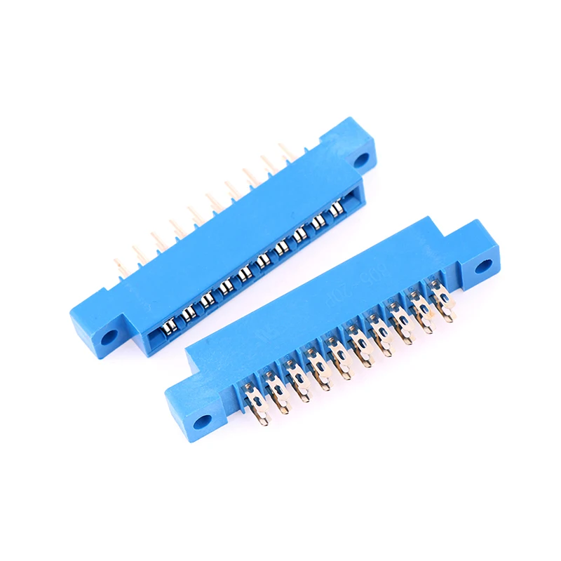 HUXUAN 1 шт. новый разъем для кромки карты двухрядный 2x10 20 Pin 3 96 мм пайки горячая
