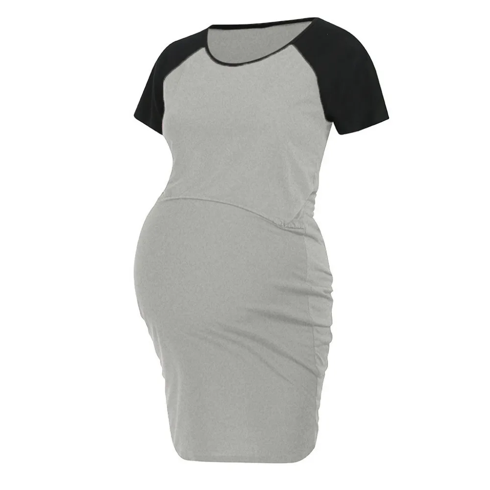 Платье для кормления женское летнее повседневное свободное с вставками