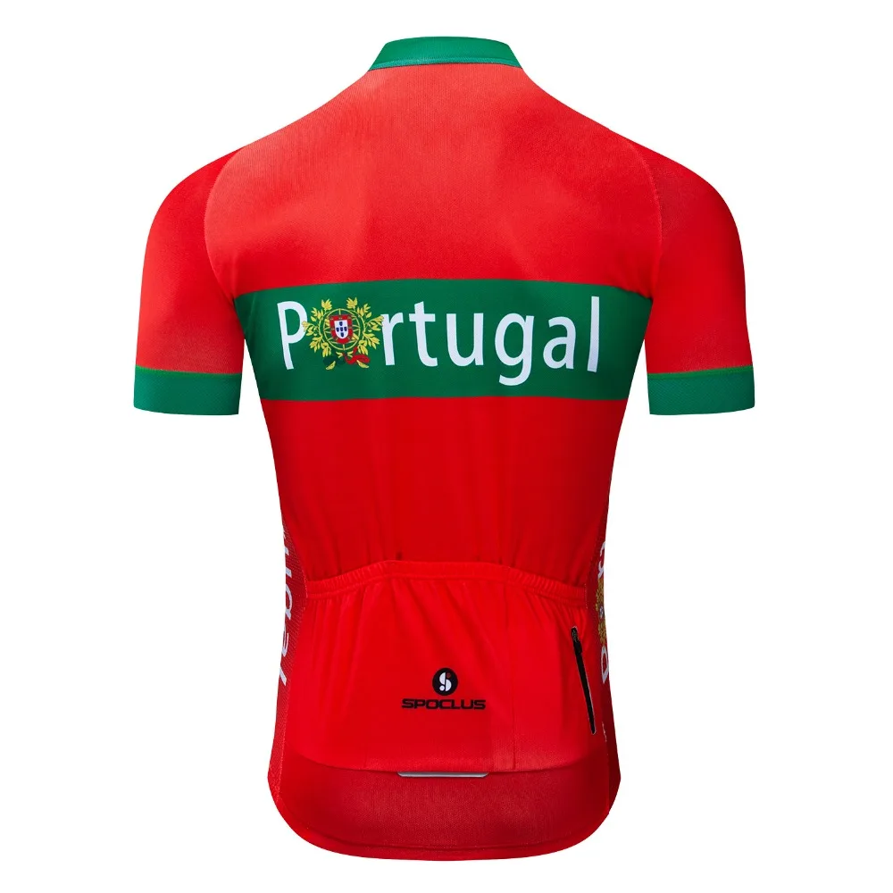 Португалия Велоспорт Джерси летняя гоночная велосипедная одежда Ropa Ciclismo