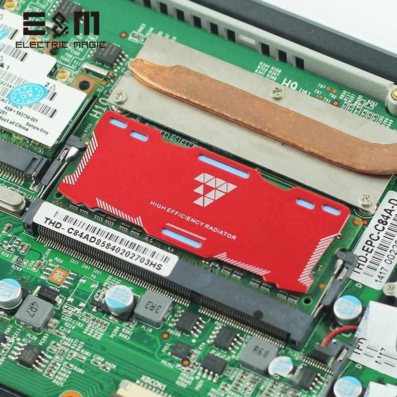Память ram Aromr охлаждение графитовый силикагель воздушный жилет плавник радиатор для DIY ноутбука DDR DDR1 DDR2 DDR3 DDR4 игровой мод разгон