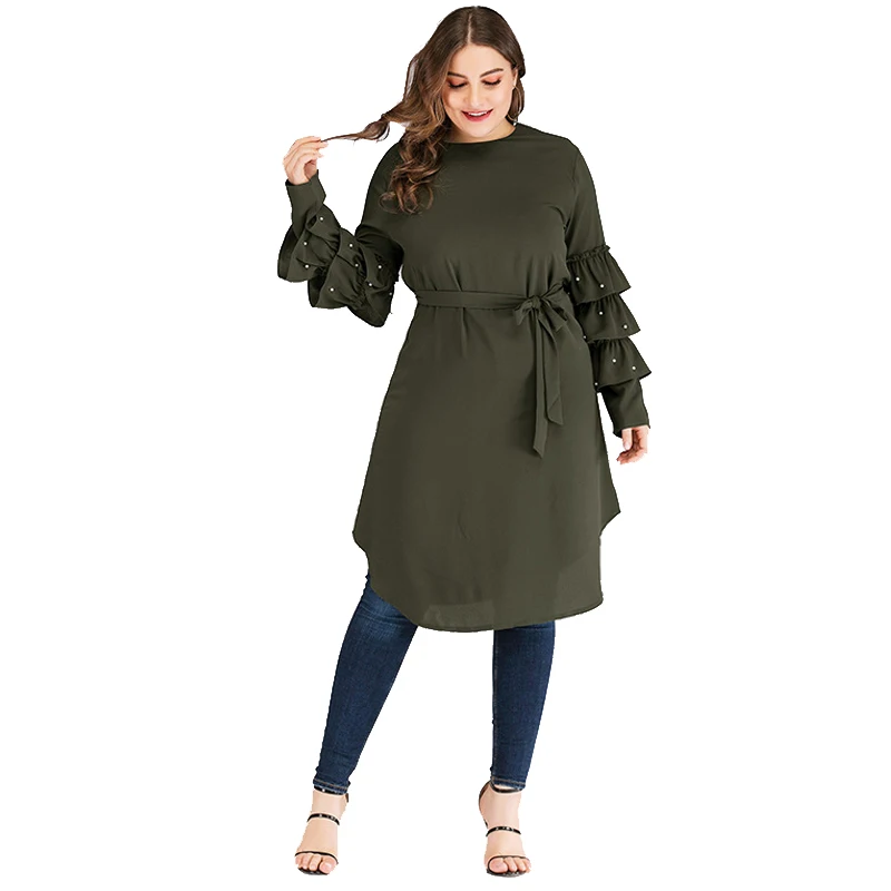 Vestidos платье Дубая женское мусульманский хиджаб платье Tesettur Elbise Caftan арабское платье Рамадан Турецкая мусульманская одежда