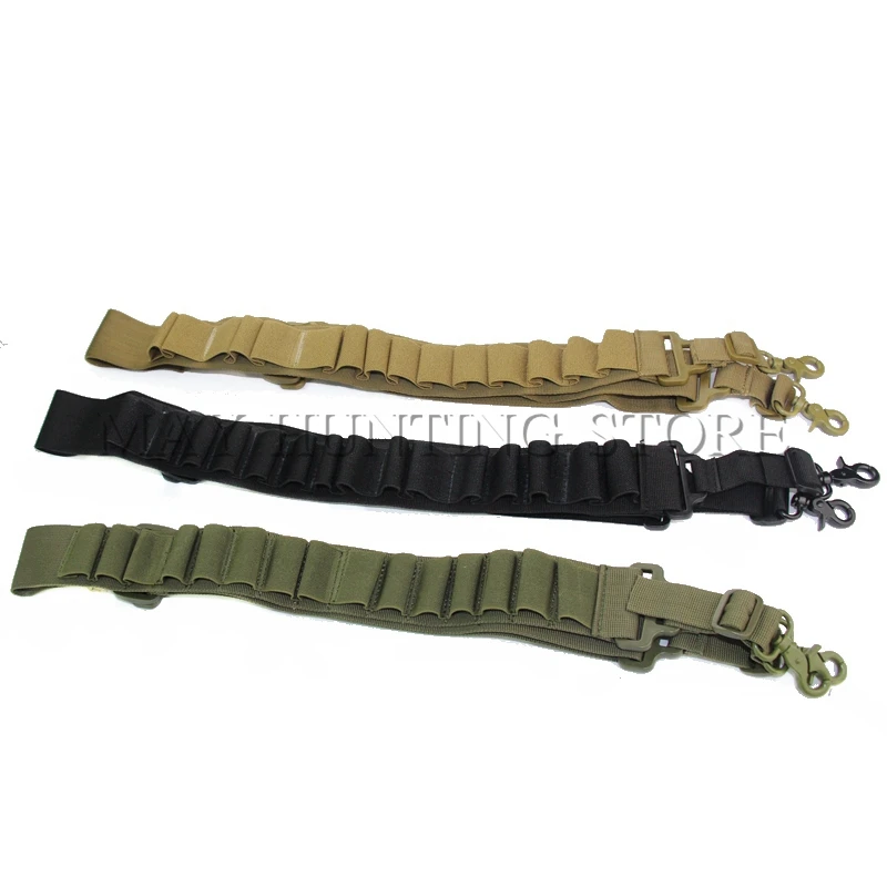 Тактический 15 патронов пояс для патроны дробовика Перевозчик регулируемый