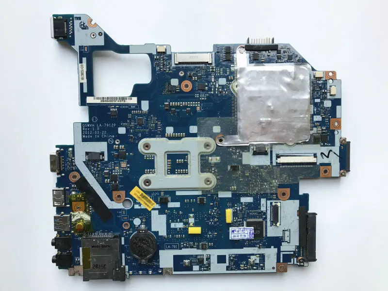 Высокое качество Q5WVH LA 7912P для Acer Aspire V3 571G E1 материнской NBY1X11001 PGA989 DDR3 GT630M 2 ГБ 100%