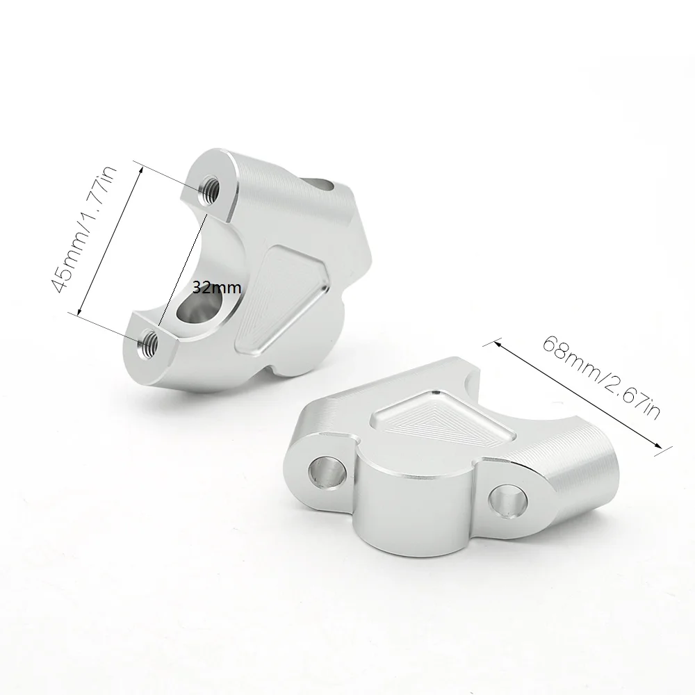 Крепление на руль мотоцикла с ЧПУ для BMW R1250GS Adv все годы 32 мм набор крепежных