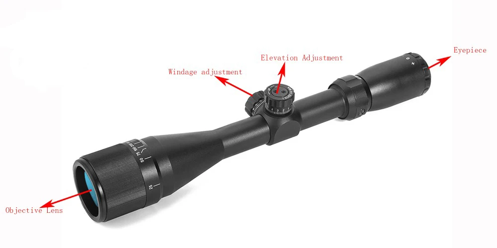 Тактический DIANA 4-16X42 Riflescope Mil точка сетка оптический прицел кольца для SG страйкбол винтовка Воздушный пистолет охотничий прицел