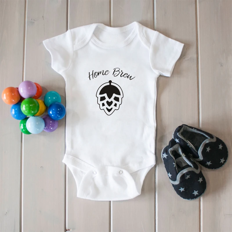 

DERMSPE Cotton Toddler Infant Baby Boys Girls Short Sleeve letter Print Cute Cartoon fruit Romper Jumpsuit Clothes Outfits