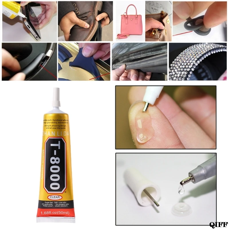 T8000 многоцелевой клей стекло сенсорный экран ЖК панель рамка крепежный Клей 50 мл