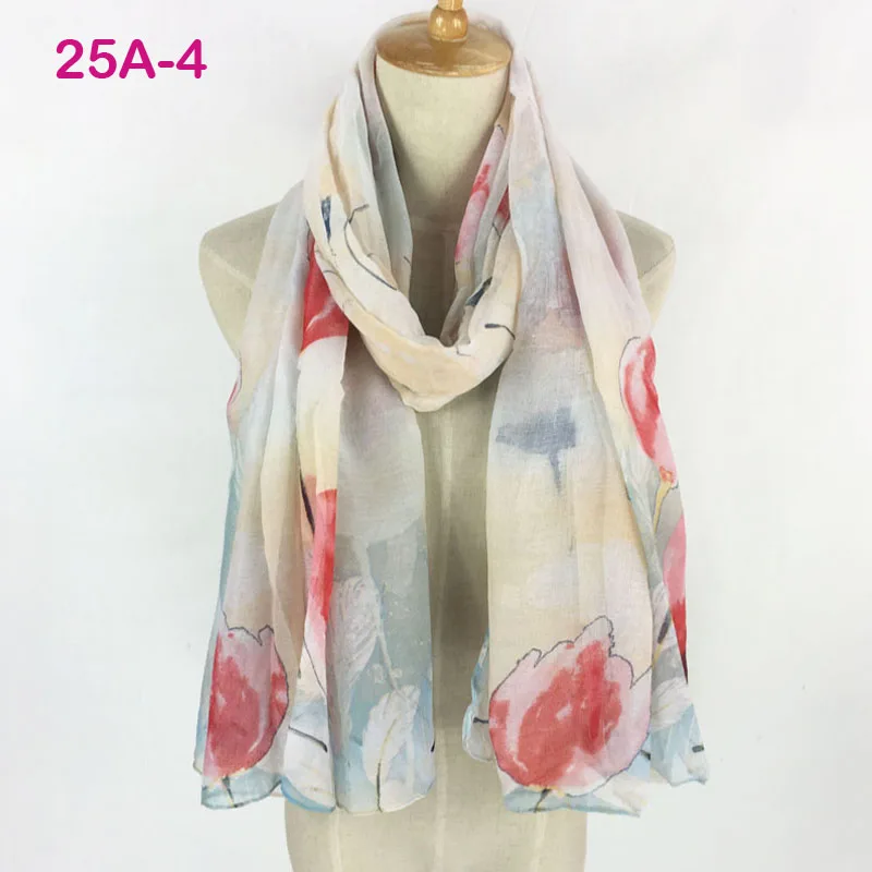 Бесплатная доставка 2018 новый дизайн модный шарф в горошек и с кружевным принтом