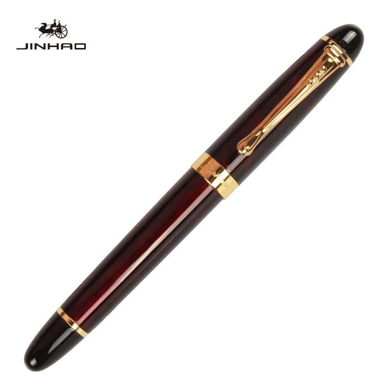 450zhizhuhong IRAURITA перьевая ручка Jinhao 450 металлические высококачественные чернильные ручки Caneta Tinteiro Pluma Fuente офисный подарок черный настраиваемый логотип - Цвет: 450zhizhuhong