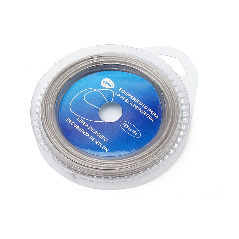 1 шт. рыболовная стальная проволока леска 10 м Максимальная мощность 7 нитей супер