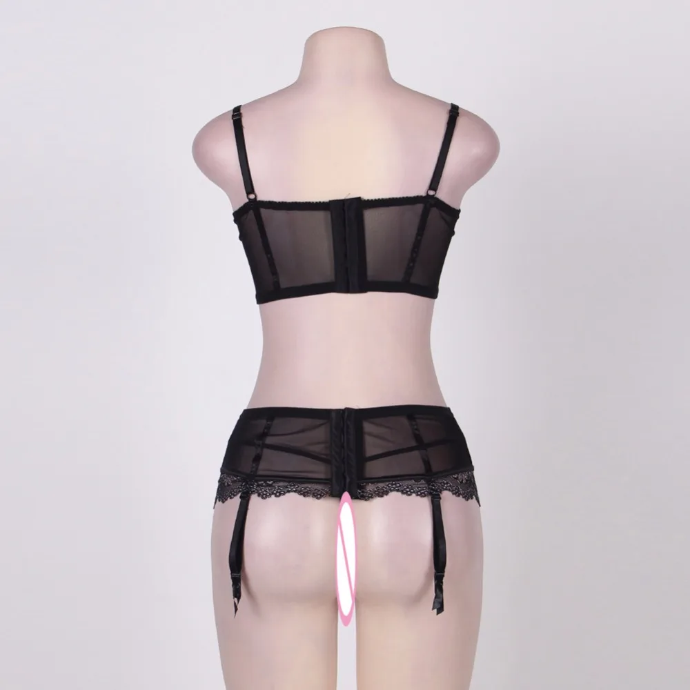 New Women P sexy lingerie lace garter lingeries set Sexy Nightgowns dress sex underwear women | Тематическая одежда и