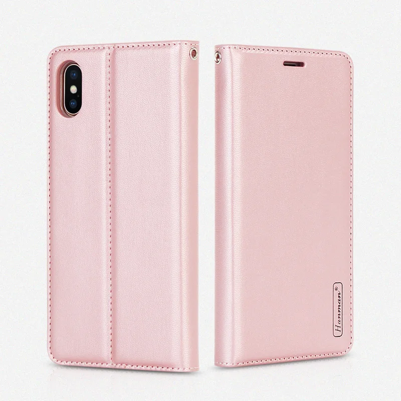 Оригинальный кошелек Hanman дневник роскошный Флип кожаный чехол для iPhone11 Pro 7 8 Plus