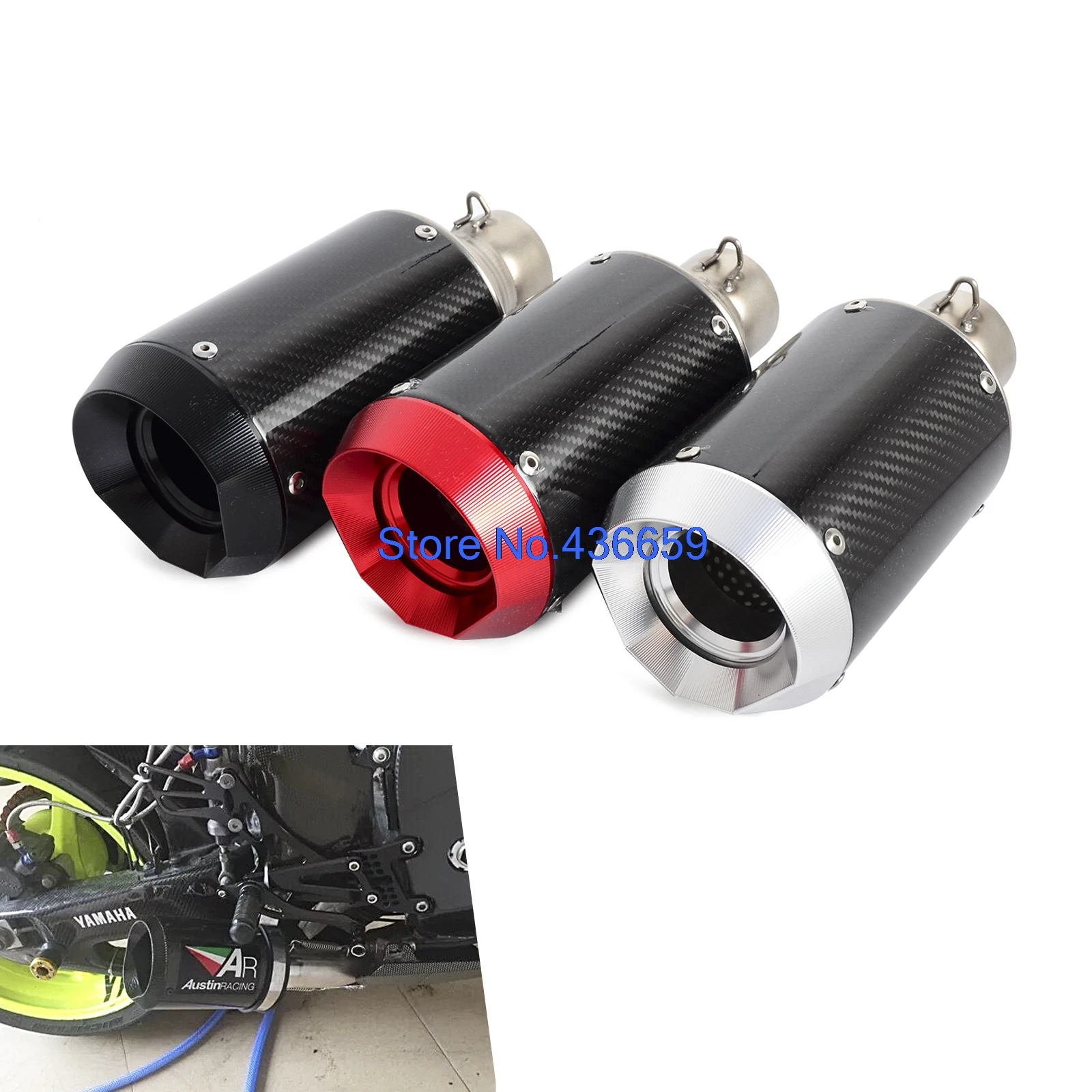 140*105 мм Размеры & 51 скольжения на универсальный глушитель выхлопной трубы