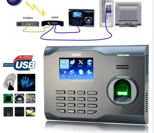 Free DHL Shipping Finger Print Time Attendance WIFI Aattendance System with ZEM510 Hardware Platform Wireless | Безопасность и