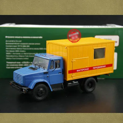 04 1/43 советская русская грузовик игрушечные модели машин коллекция автомобилей сплав литье металла игрушки для взрослых - Цвет: 04