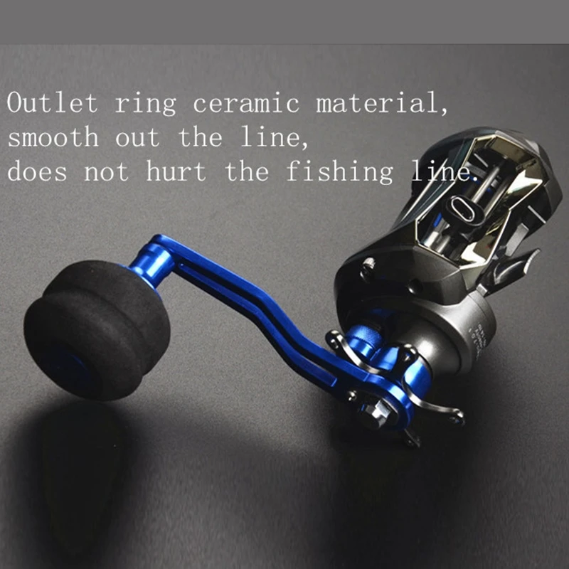 Slow Shake Bait Casting Reel 12+1Bb Jig Wheel Max Drag 11Kg Boat Wheel Gear Ratio 7.0:1 Lure Fishing Reel