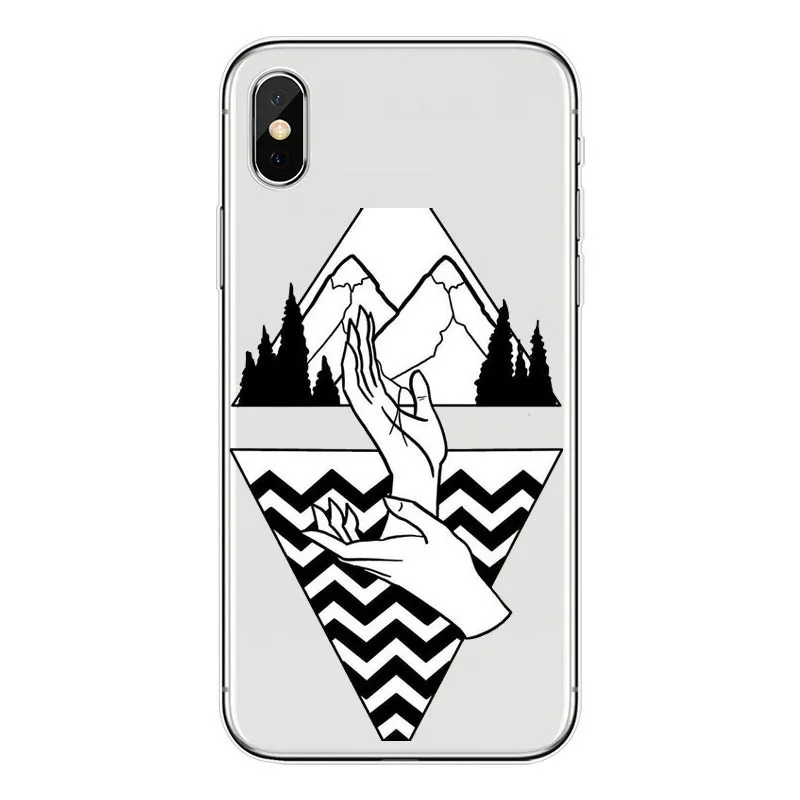 TPU Силиконовый прозрачный чехол для телефона для Iphone 6X8 7 5 Plus 10 XR Max Funda Coque Твин Пикс Fire Walk With Me ALE Cooper - Цвет: TPU