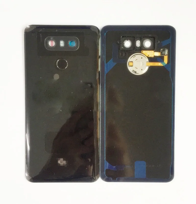 OEM Новая Задняя стеклянная крышка для LG G6 H870 H871 H872 H873 LS993 крышка батареи задняя дверь корпус с сенсорным id+ объектив камеры