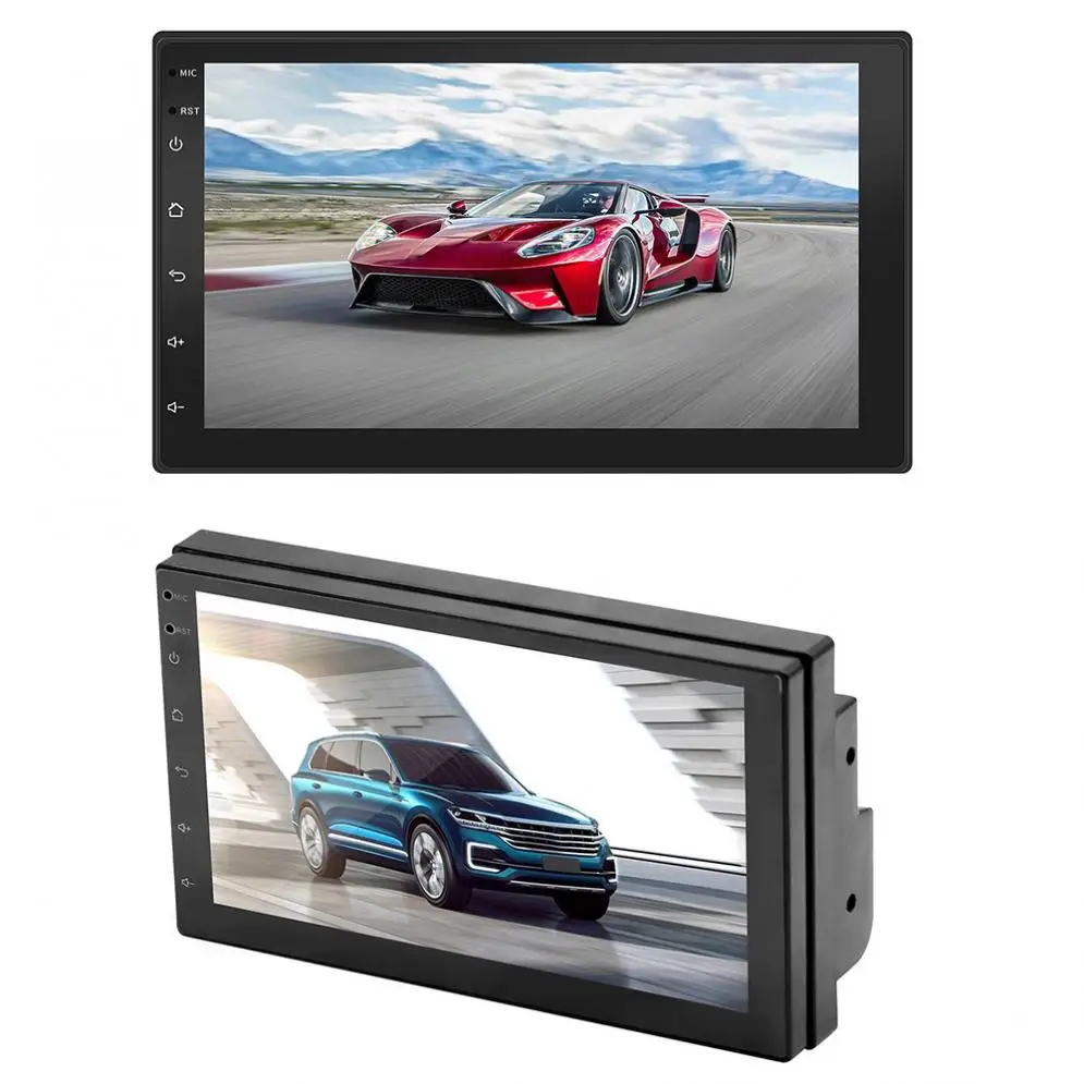 7 дюймовый четырехъядерный 2Din Android 1 Bluetooth Автомобильный fm радио стерео плеер