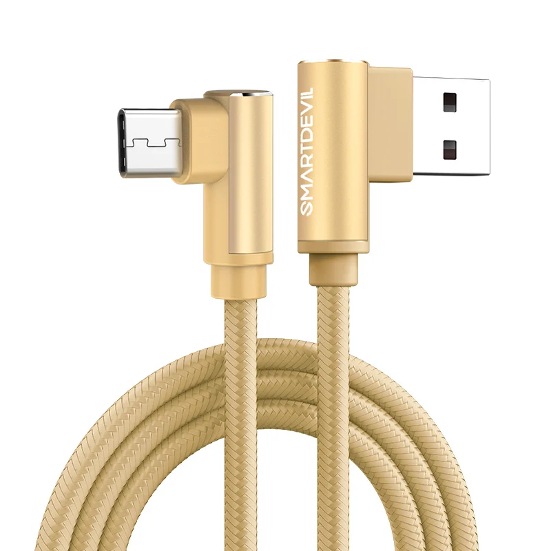 USB-кабель SmartDevil TypeC для быстрой зарядки кабель USB C в нейлоновой оплетке Samsung Galaxy S9 8