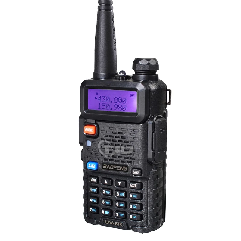 10 шт. Baofeng UV-5R портативной рации 5 Вт 128CH двухдиапазонный VHF и UHF 136-174 и 400- 520 мГц двухстороннее радио радиостанция baofeng uv-5r