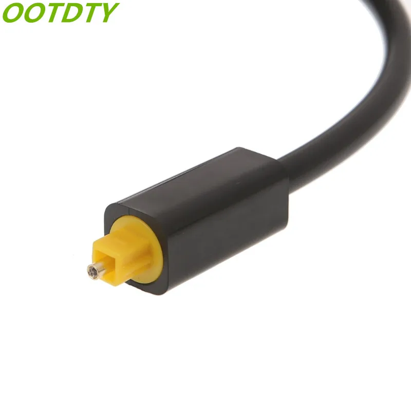 OOTDTY Цифровой оптический аудио кабель сплиттер адаптер 2 Way SPDIF Toslink от 1 В до выхода