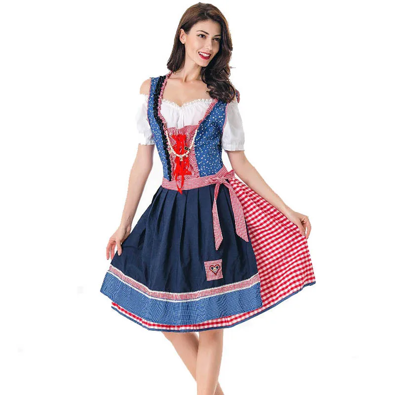 Tivate пиво oktoberfest девушка костюм горничной вонь французский баварский Винтаж