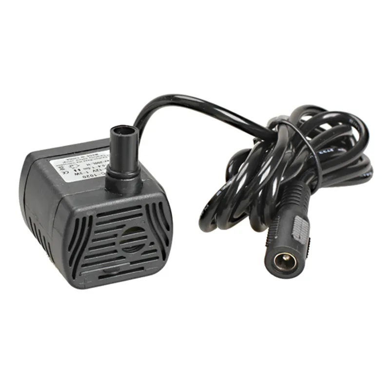 Водонепроницаемый ультра тихий мини водяной насос 12В 3 Вт 200л/ч микро бесщеточный