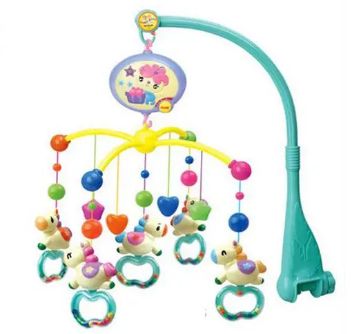 Новые детские игрушки детская игрушка погремушка красочная лошадка музыкальная