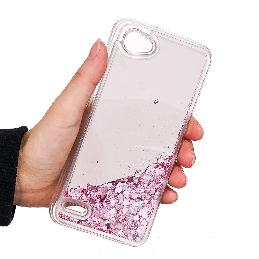Phone Case for LG Q6 5.5 Inch Cover Dynamic Glitter Luxury Mirror Liquid Quicksand Cases Silicone Back LGQ6 20p |