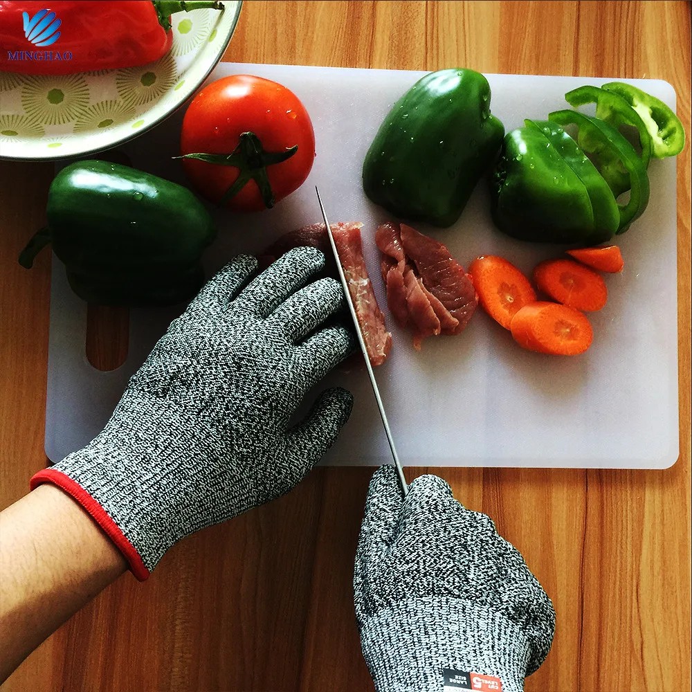 

Kitchen Protective Gloves HPPE Food Grade Cut-Off Gloves Slaughter Gloves Cut-Off Gloves