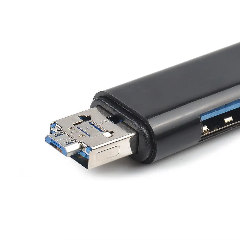 3 в 1 Тип C/Micro USB OTG адаптер карт C/ USB/ Micro USB/SD/TF устройство чтения памяти для Andrio ПК