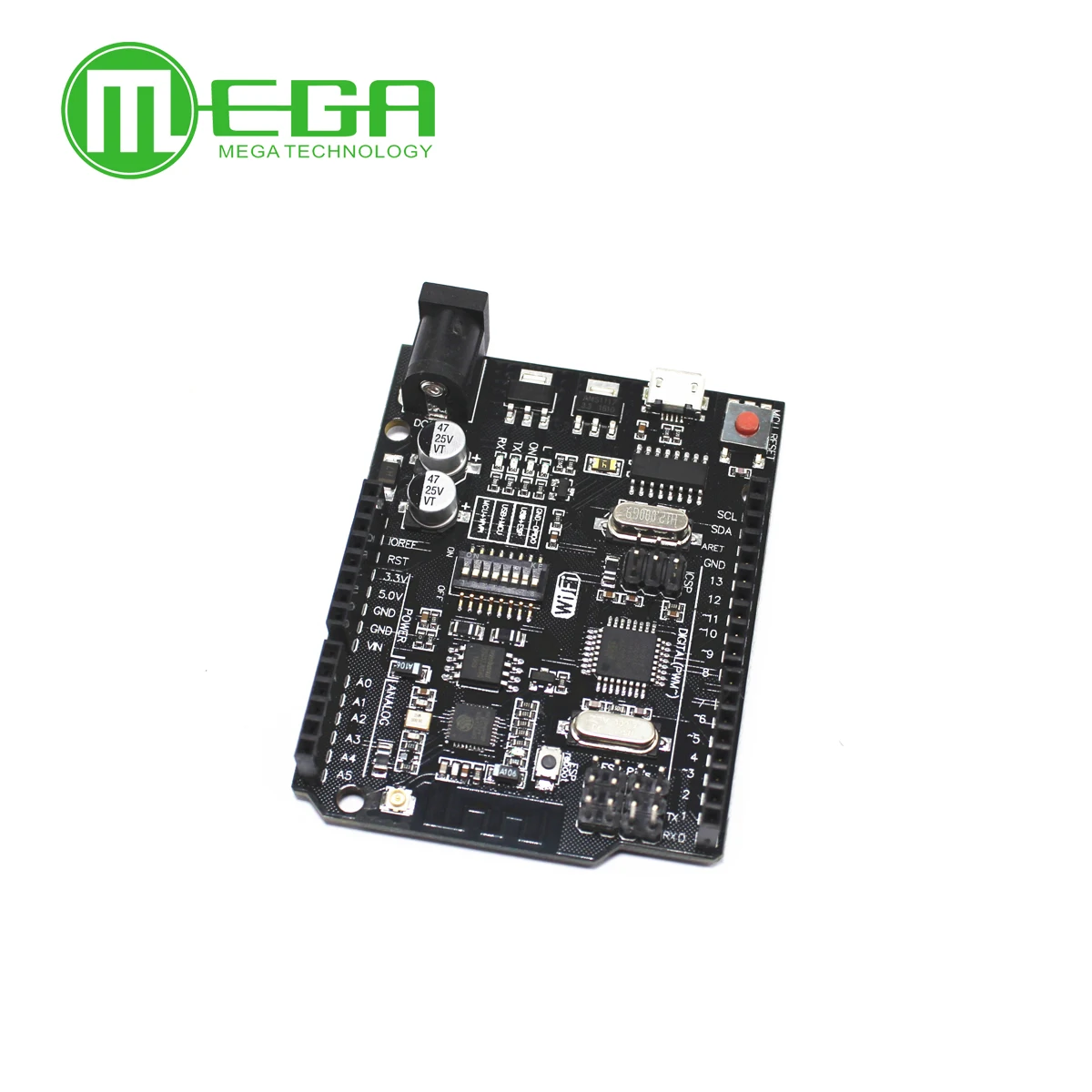 UNO R3 + WiFi ATmega328P ESP8266 (память 32 Мб) Φ CH340G для Arduino Uno NodeMCU WeMos ESP8266|Интегральные схемы| |