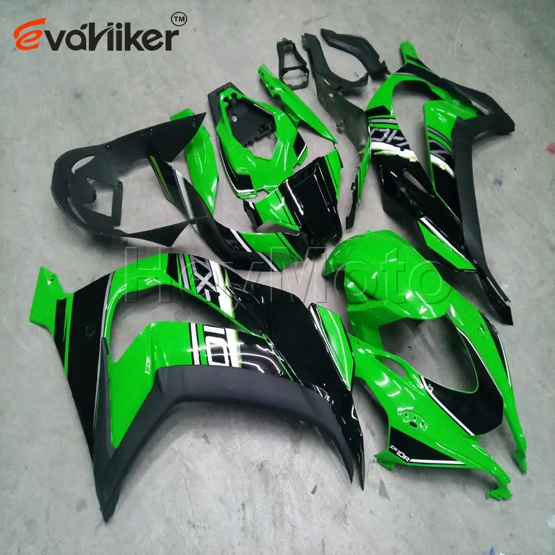 Обтекатель из АБС пластика для ZX10R 2016 2017 2018 зеленый черный ZX 10R 16 17 18 панелей