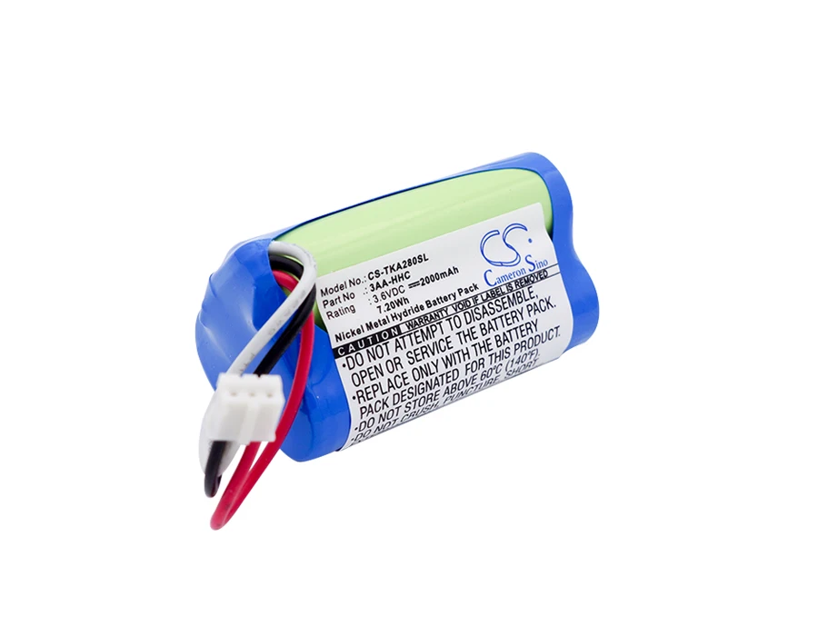 

Battery For TDK 3AA-HHC 2000mAh / 7.20Wh Speaker Battery