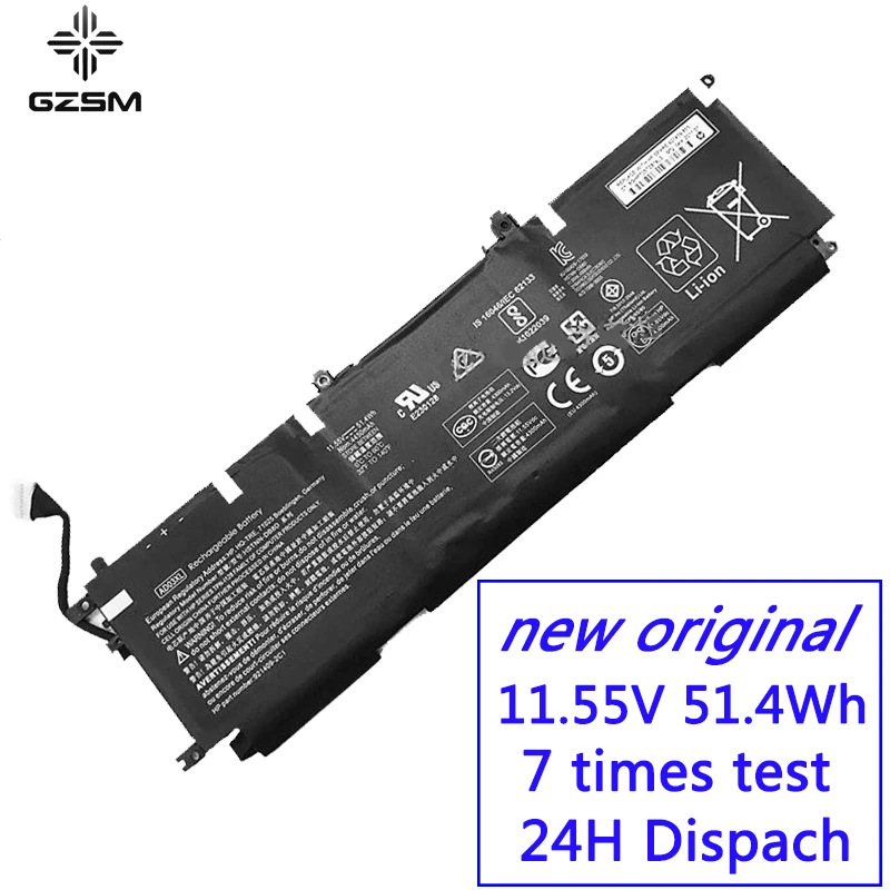 Батарея для ноутбука GZSM AD03XL AD03 HP HSTNN DB8D батарея 921439 855 батареи 921409 271 Аккумулятор
