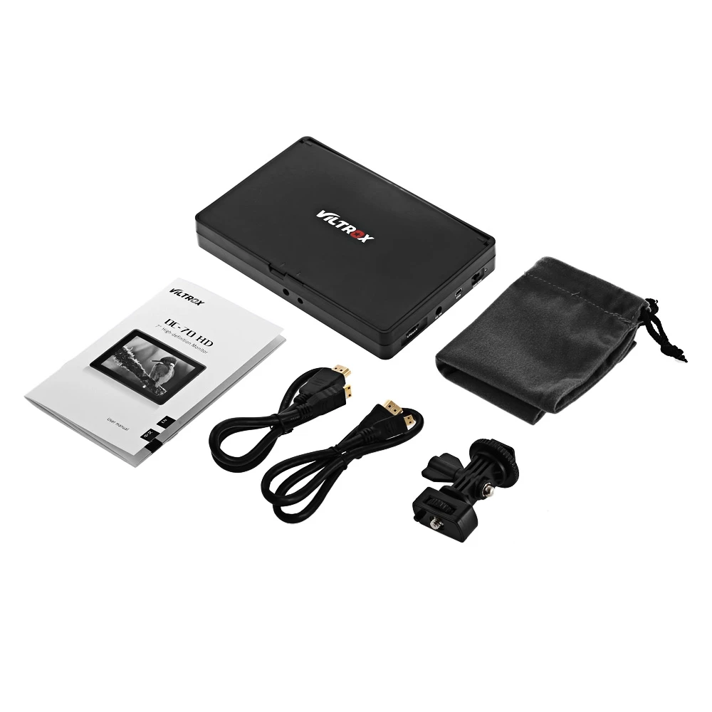 Viltrox DC-70hd Профессиональный 7 дюймов tft Экран HDMI DSLR Камера видеокамера Мониторы |