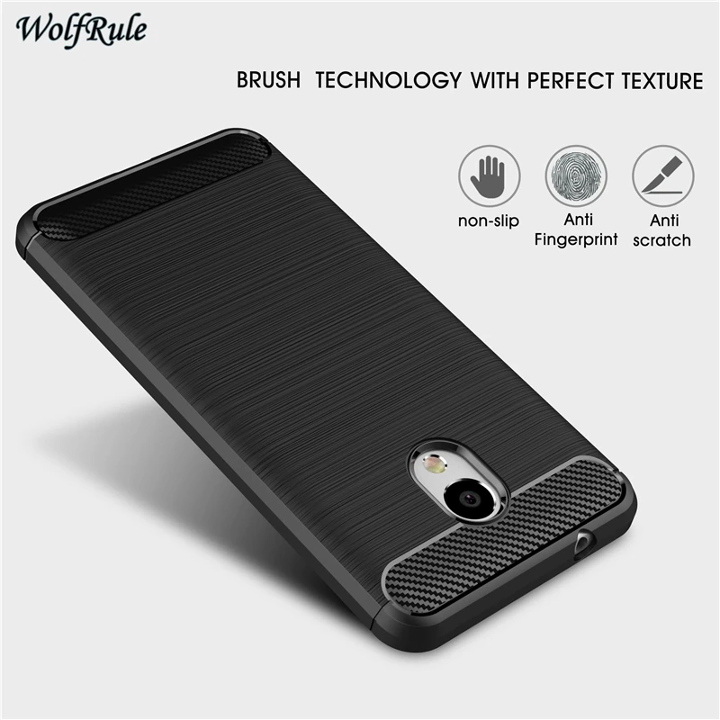 WolfRule чехол для Meizu M5S ударопрочный из ТПУ с начесом телефона M5s Mini Meilan M612Q M612M 5 2