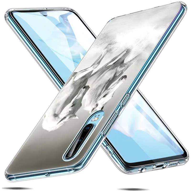Мягкий силиконовый чехол для телефона Huawei P30 P20 Pro P10 P9 P8 Lite 2017 P Smart Z Plus 2019 NOVA 3 3i