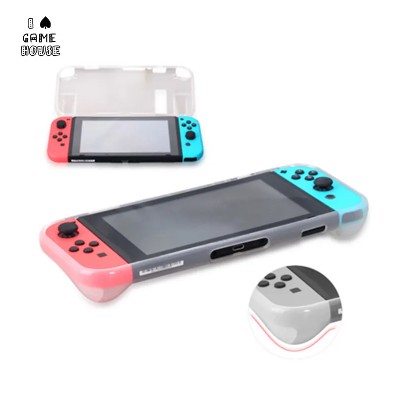 Защитный силиконовый чехол FoPcc NS с защитой экрана 2 в 1 для консоли Nintendo Switch|Чехлы| |