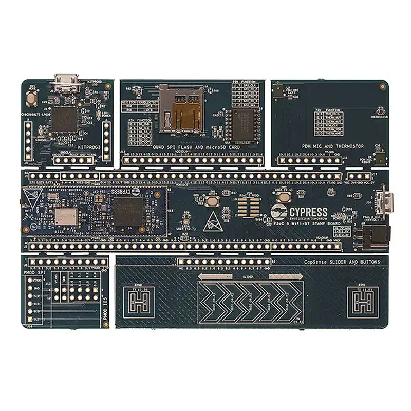 1 шт. х CY8CPROTO-062-4343W ARM PSoC6 WiFi-BT ультра низкая мощность комплект макетной платы