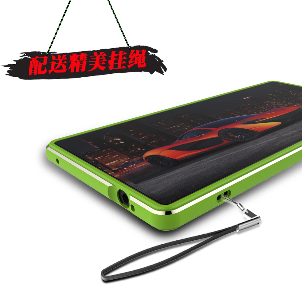 Чехол для Xiaomi MiX роскошный Ультратонкий алюминиевый бампер Mi 6 4 дюйма + 2 пленки (1
