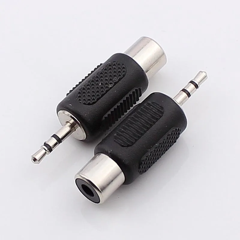 

10pcs Jack 2.5mm Stereo Connector Turn Lotus Female Audio Adapter 2.5mm Dual Channel to RCA Female Headphone Plug