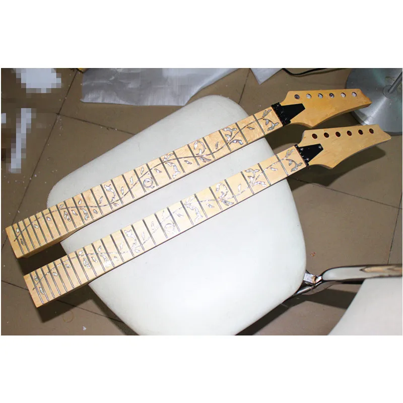 Disado 24 лада Кленовая электрическая гитара Гриф кленовый гриф инкрустация Древо