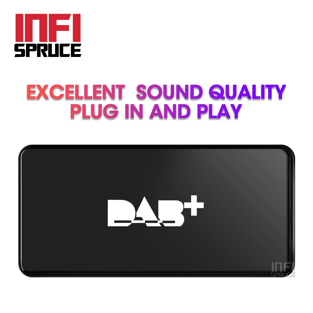 Infispruce Профессиональный DAB+ DAB цифровой аудио вещания