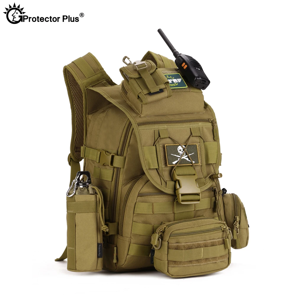 PROTECTOR PLUS 40L Тактический водонепроницаемый рюкзак X7 для отдыха сумки меча
