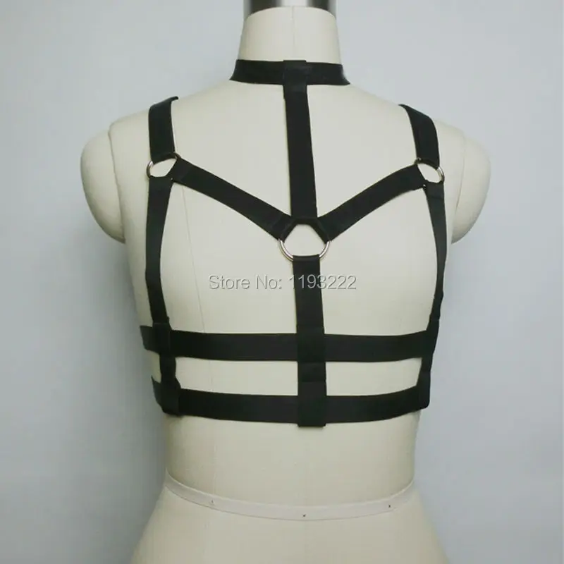 Сексуальный панк гот Харадзюку подвязки жгут нейлон Эластичный 100% ручная работа