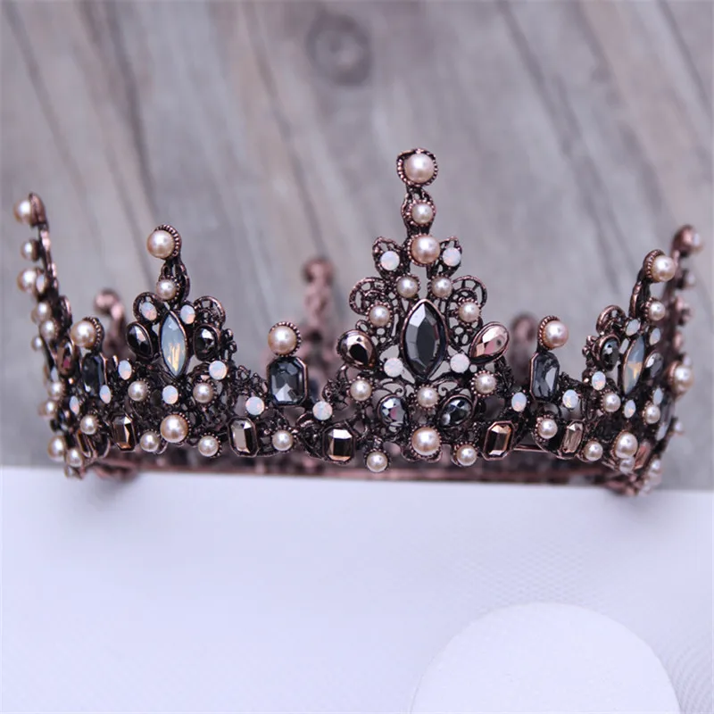 Женский и мужской винтажный головной убор свадебные аксессуары|baroque tiara|tiaras and