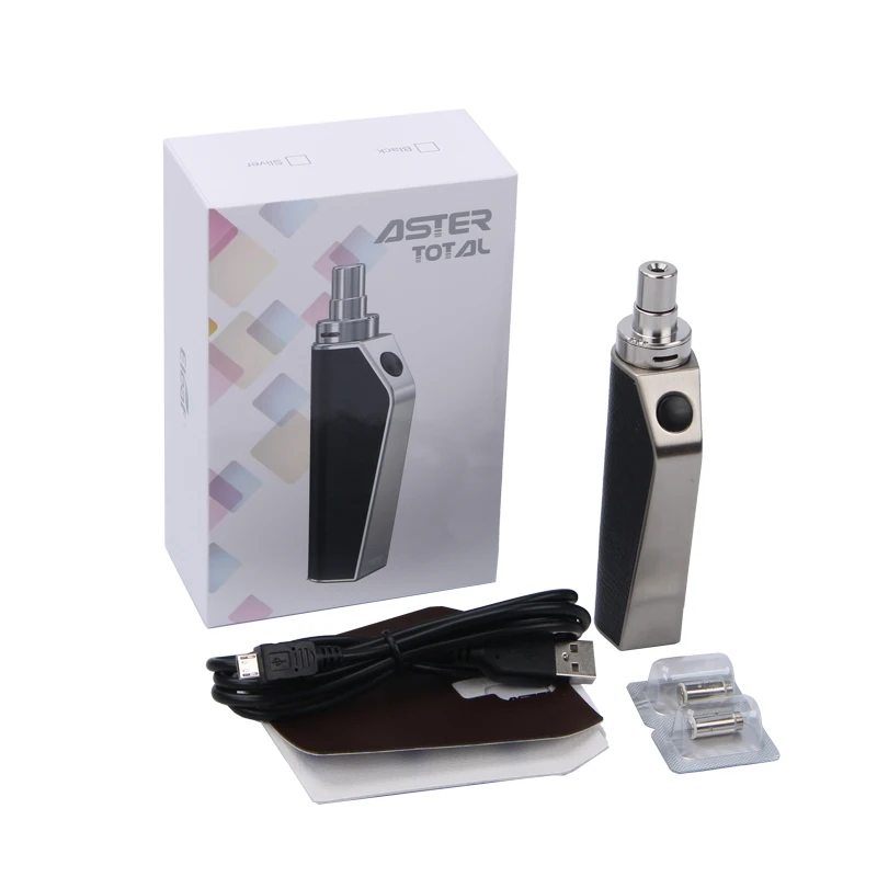 Оригинальный электронной сигареты eleaf Aster всего Starter Kit с 1600 мАч встроенный
